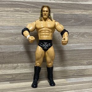 WWE Action Figure with Black Boots